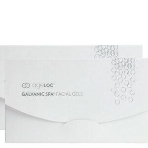 2 NUSKIN ageloc GALVANIC SPA FACIAL GELS + 1 towel